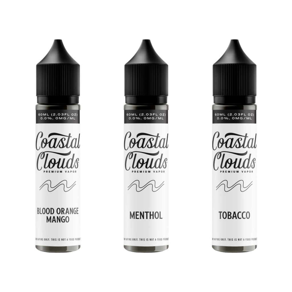 Coastal Clouds E-Liquid - 60ml Freebase Heavy Heads MN Coastal Clouds E-Liquid - 60ml Freebase Heavy Heads MN