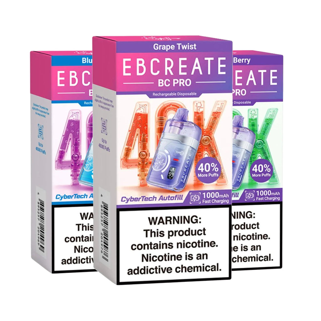 EBCREATE BC PRO 40k Disposable - *Bargain Bin* Heavy Heads MN EBCREATE BC PRO 40k Disposable - *Bargain Bin* Heavy Heads MN