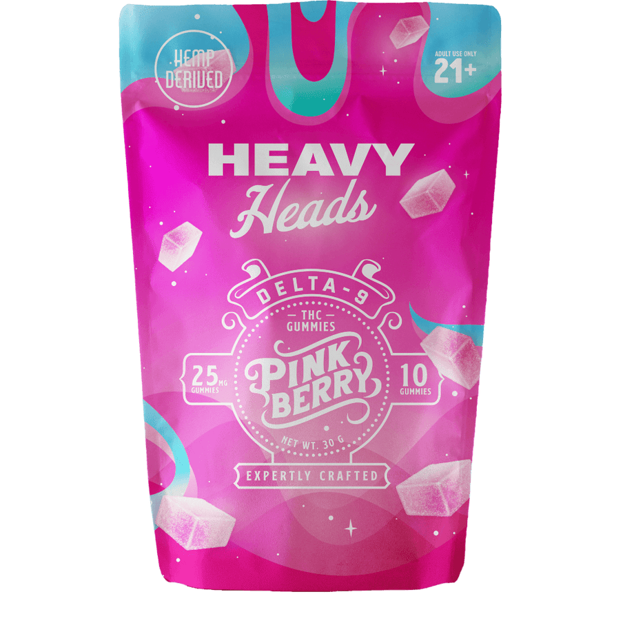 Heavy Heads - Delta 9 Gummies - 25mg D9 - 10pc – Heavy Heads MN