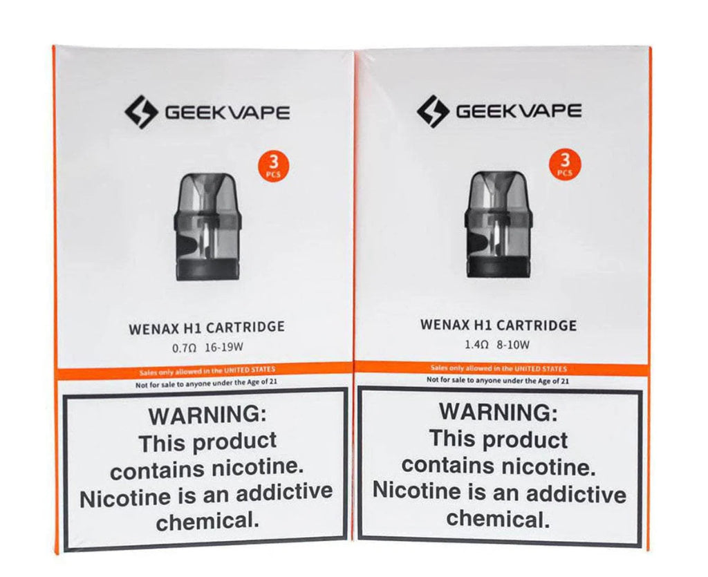 Geekvape Wenax H1 Cartridge Heavy Heads MN Geekvape Wenax H1 Cartridge Heavy Heads MN