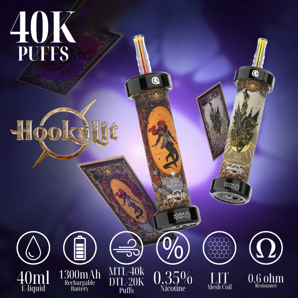 olit hookalit 40000 disposable vape 40ml KangerTech 40k Choose Flavor:Cinna Toast Crunch Raspberry Different Types of Disposable