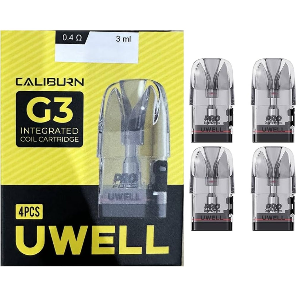 uwell caliburn g3 cartridge 0.4 Integrated Coil 3ml Disposable Vapes Online | Colour_Pink Flavors:Mexican Mango