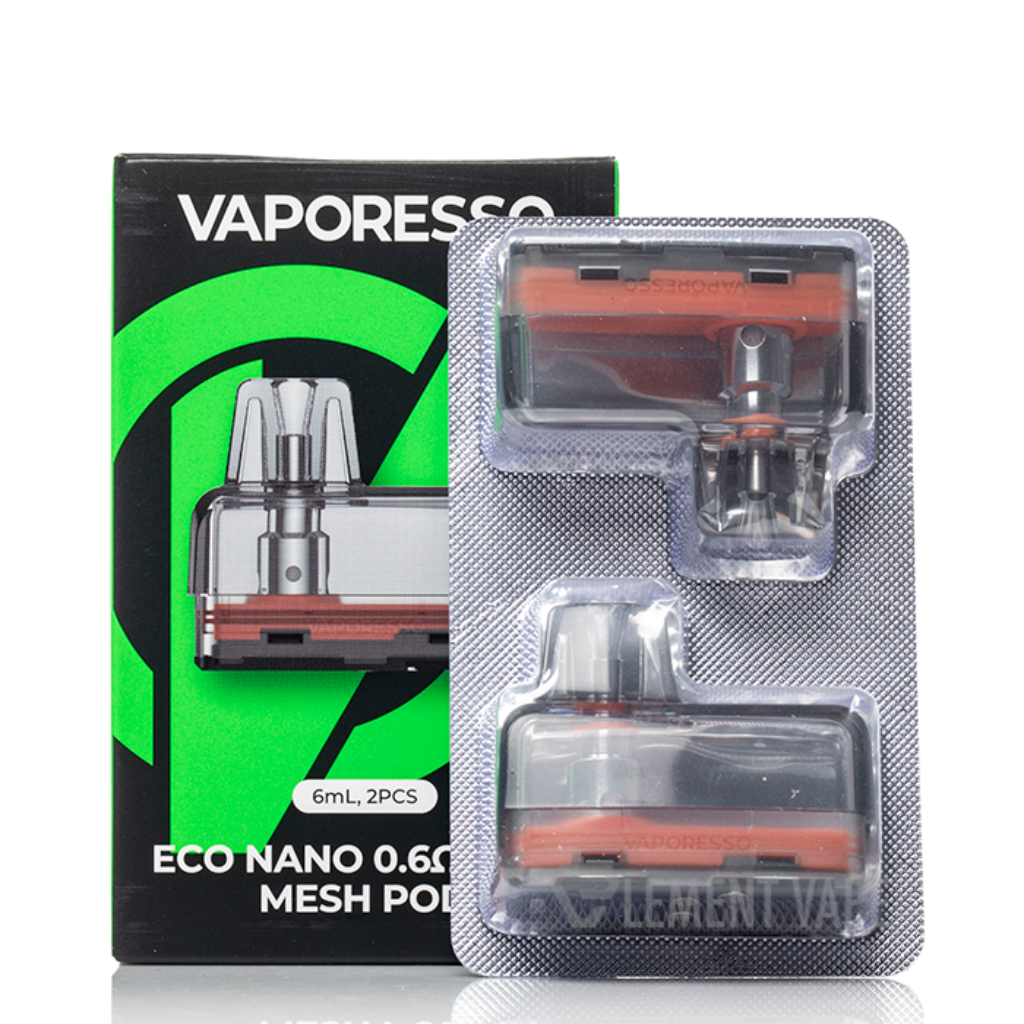 Vaporesso Eco Nano Replacement Pod Heavy Heads MN Vaporesso Eco Nano Replacement Pod Heavy Heads MN