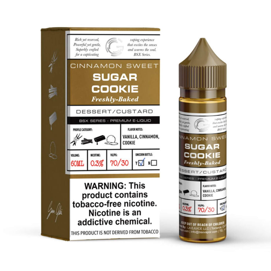 elf bar vape uk GLAS - TFN BSX Series E - Liquid - 60ML - 70/30 VG/PG main image 1