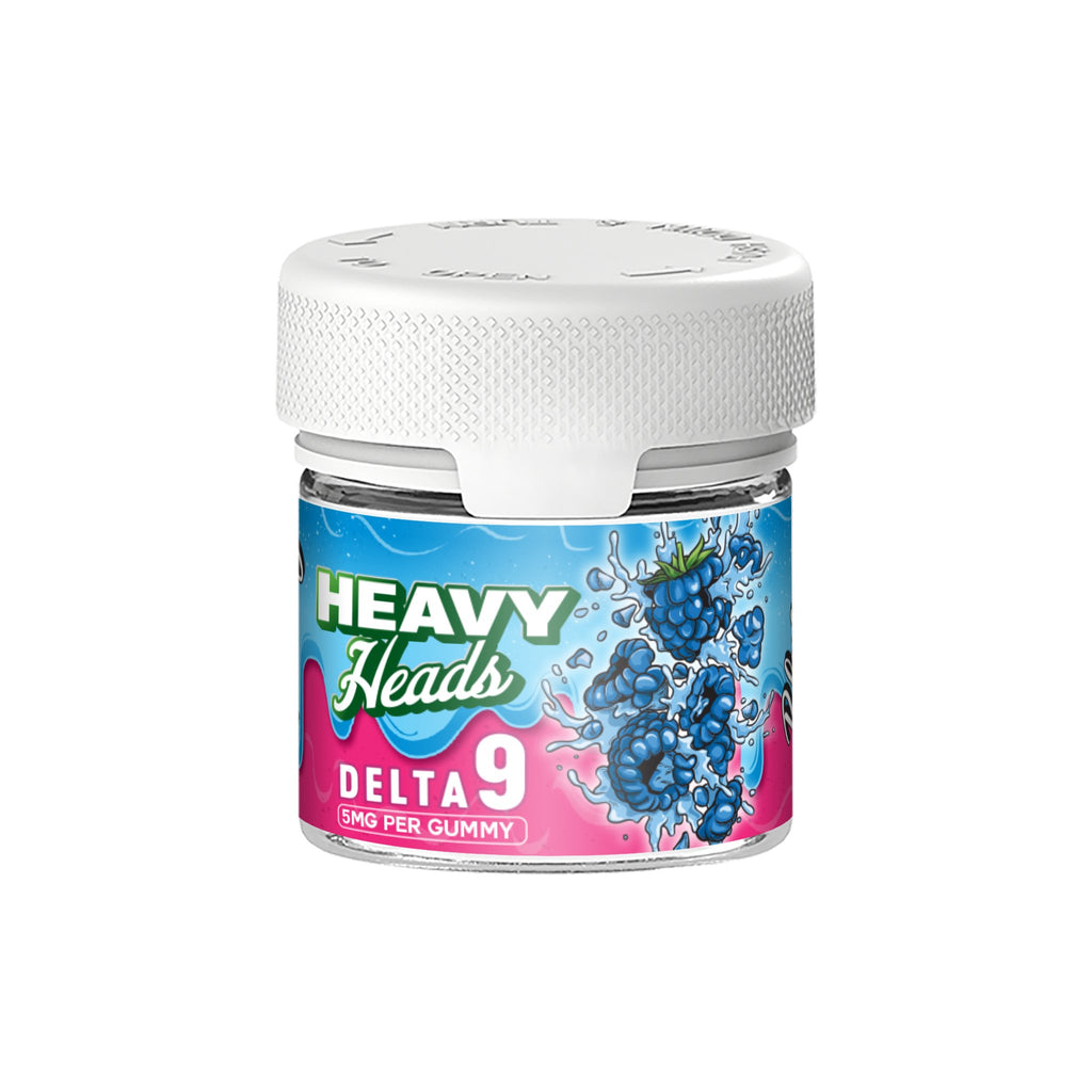 HEAVY HEADS - Delta 9 Gummies - 5/10MG - 10 Count - MN Compliant - Heavy Heads MN