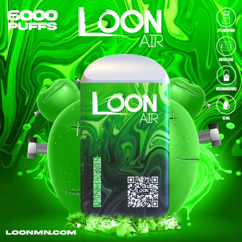 LOON AIR 6000 PUFF DISPOSABLE - Heavy Heads MN LOON AIR 6000 PUFF DISPOSABLE - Heavy Heads MN