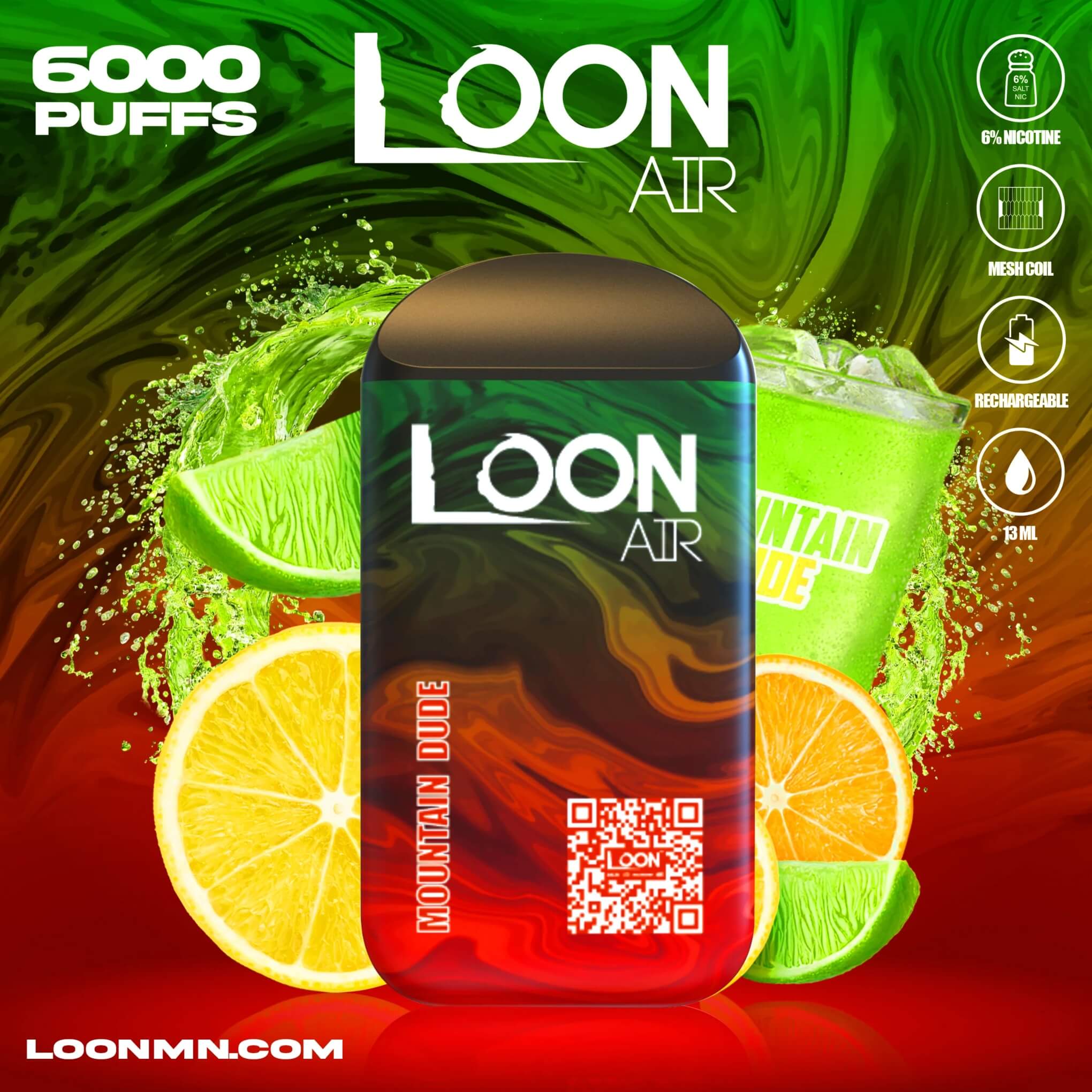 Loon Air 6k Disposable - *Bargin Bin* Loon Air 6k Disposable - *Bargin Bin*