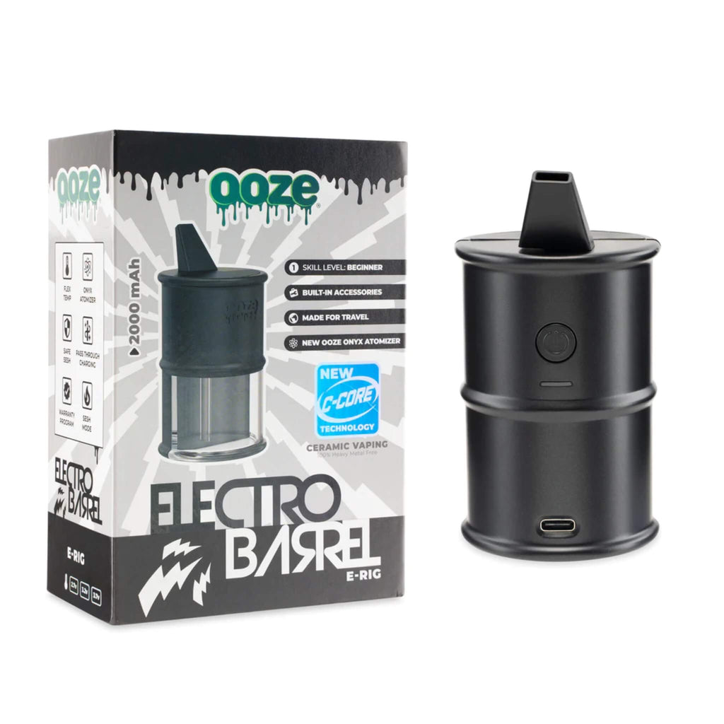 Ooze Electro Barrel E-Rig – C-Core 2000 mAh - Heavy Heads MN