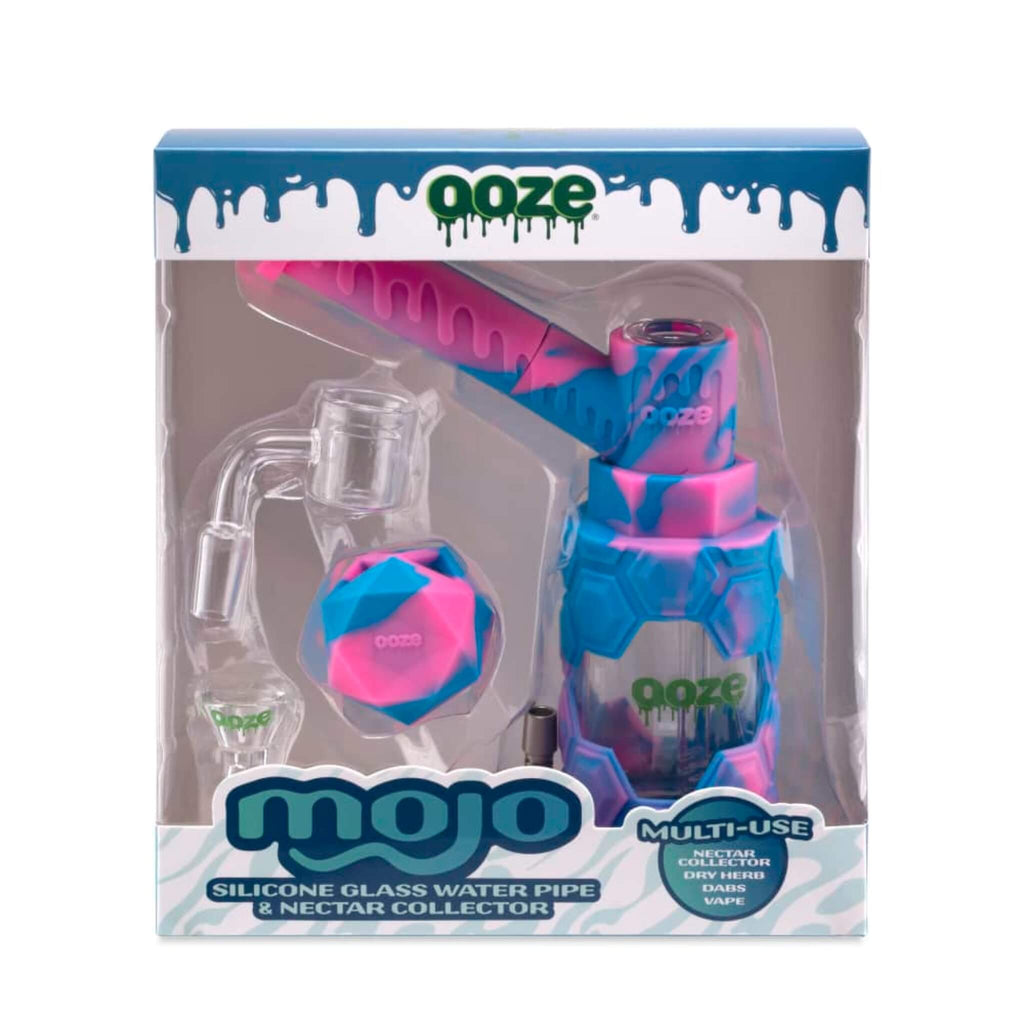 Ooze Mojo Silicone Water Pipe - Heavy Heads MN