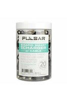 Pulsar USB 510 Smart Charger w/ Cable - 20pc Display - Heavy Heads MN